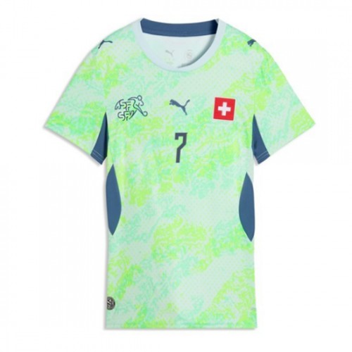 Schweiz Breel Embolo #7 Bortatröja Dam VM 2026 Kortärmad